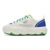 FILA Rock Comfortable Versatile Lightweight Low-Top Canvas Shoes Women sneaker White Blue Green F12W421301FMD
