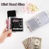 Mini PVC Binder Notebook - Save Money Fun Save Box, Children's Budget Book with Envelopes