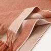 Cashmere color matching warm scarf plain tassel lengthened fashion trend men's and women's autumn and winter scarf