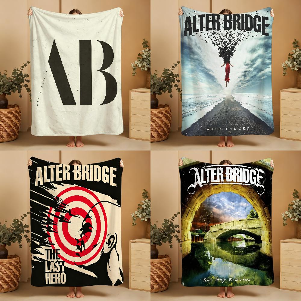 Band A-Alter Bridge Album Blanket Soft Warm Furry Throw Super Kids Toys Bed Sofa Car Cradle