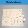 DIY Three Ball Astronomy Puzzle Toy for Kids - Science Technology Experiment Materials Gift Educational Student Activity Toy