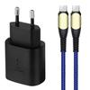 25W Fast Charger - e.F.Connection - 60W USB-C Cable - 1M - Compatible with All Redmi Type-c Devices