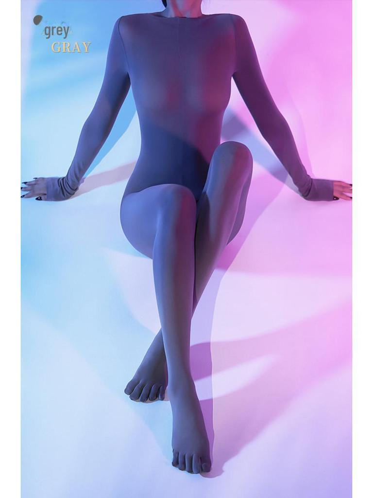 Ciorapi de corp completi, cu degete acoperite: Ciorapi Sexy Mărimi Mari Albi din Mătase pentru Bărbați și Femei