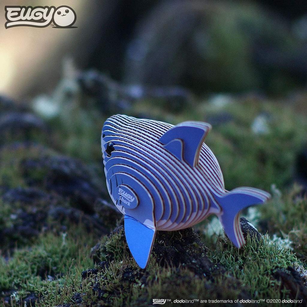 EUGY Shark Paper 3D Puzzle A fun and educational toy for elementary school boys and as well as making it a great - girls, adults, gift.