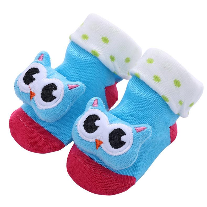3D Baby Soccer Socks Anti-Slip Cotton Infant Socks Cute Football Pattern Soft Newborn Toddler Socks for Baby