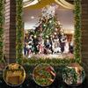 Christmas Decoration Rattan Colored Lights For Door Frame Porch Fireplace Decor
