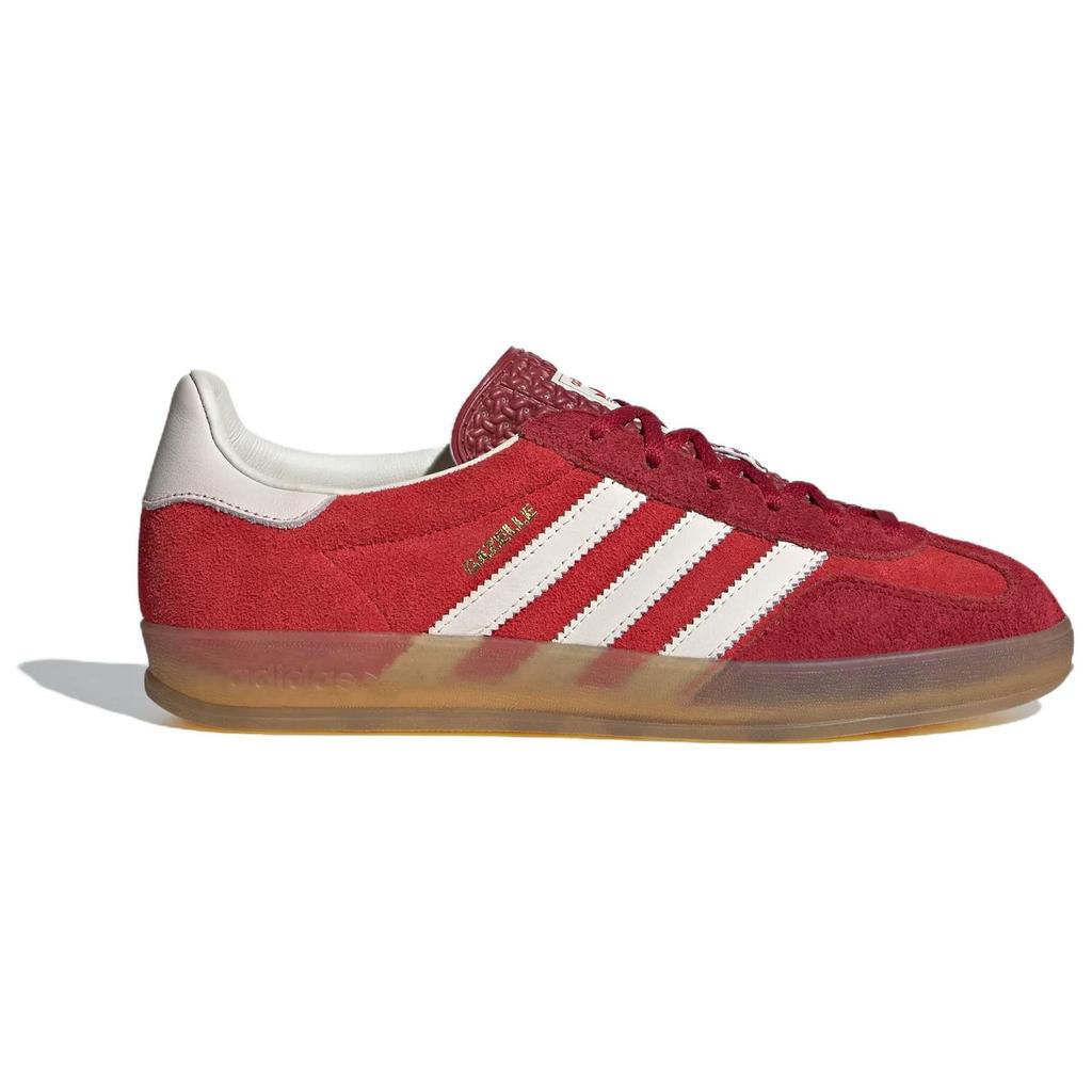adidas Scarpe da ginnastica Gazelle Indoor Active Maroon Gum Donna Rosso Bianco Sporco IE1051