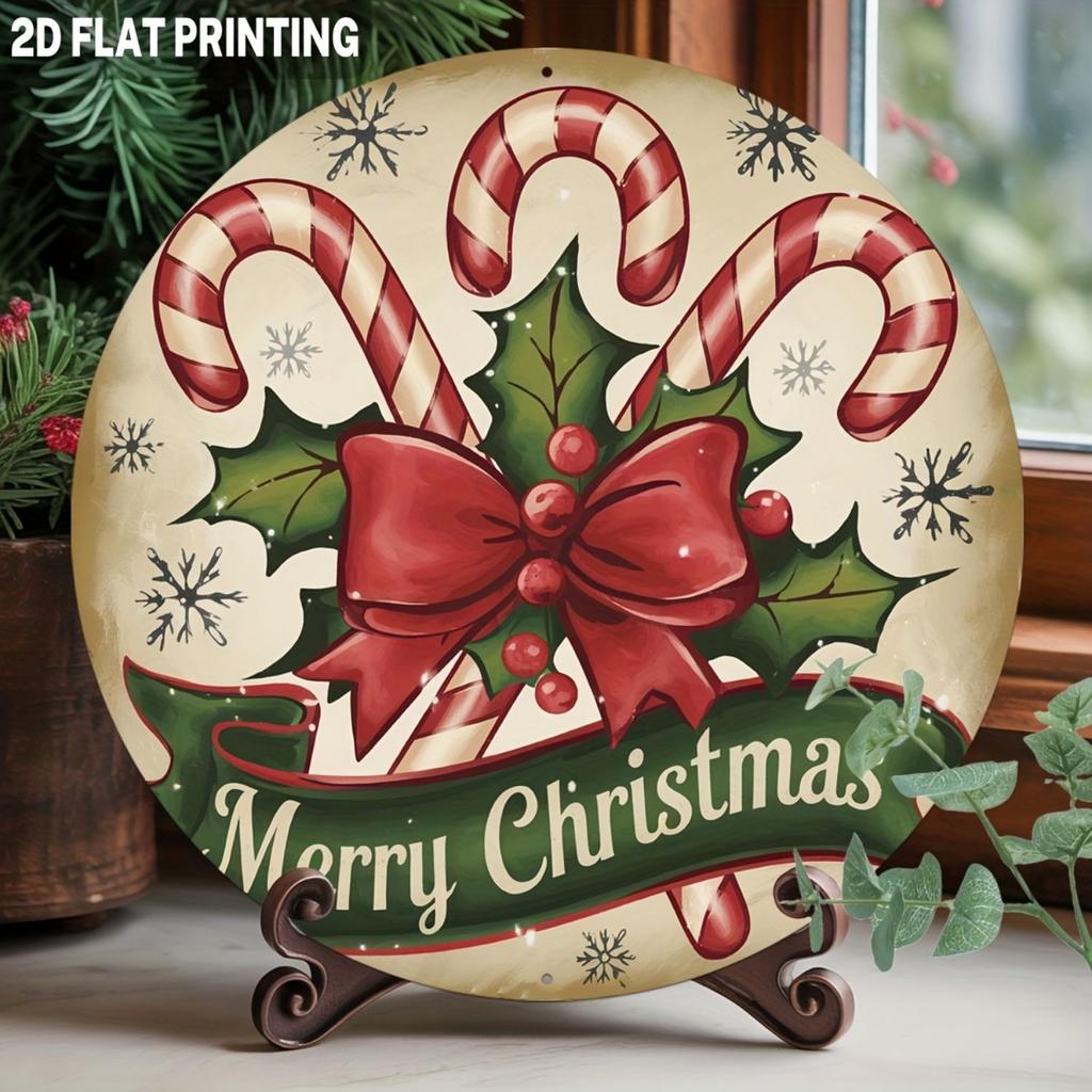 2D Flat Metal Wall Sign Decor