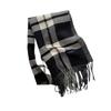 Autumn and Winter Retro Atmosphere Warm Scarf Women's Shawl Versatile Commuting Tassel Fine Sand Imitation Cashmere Scarf