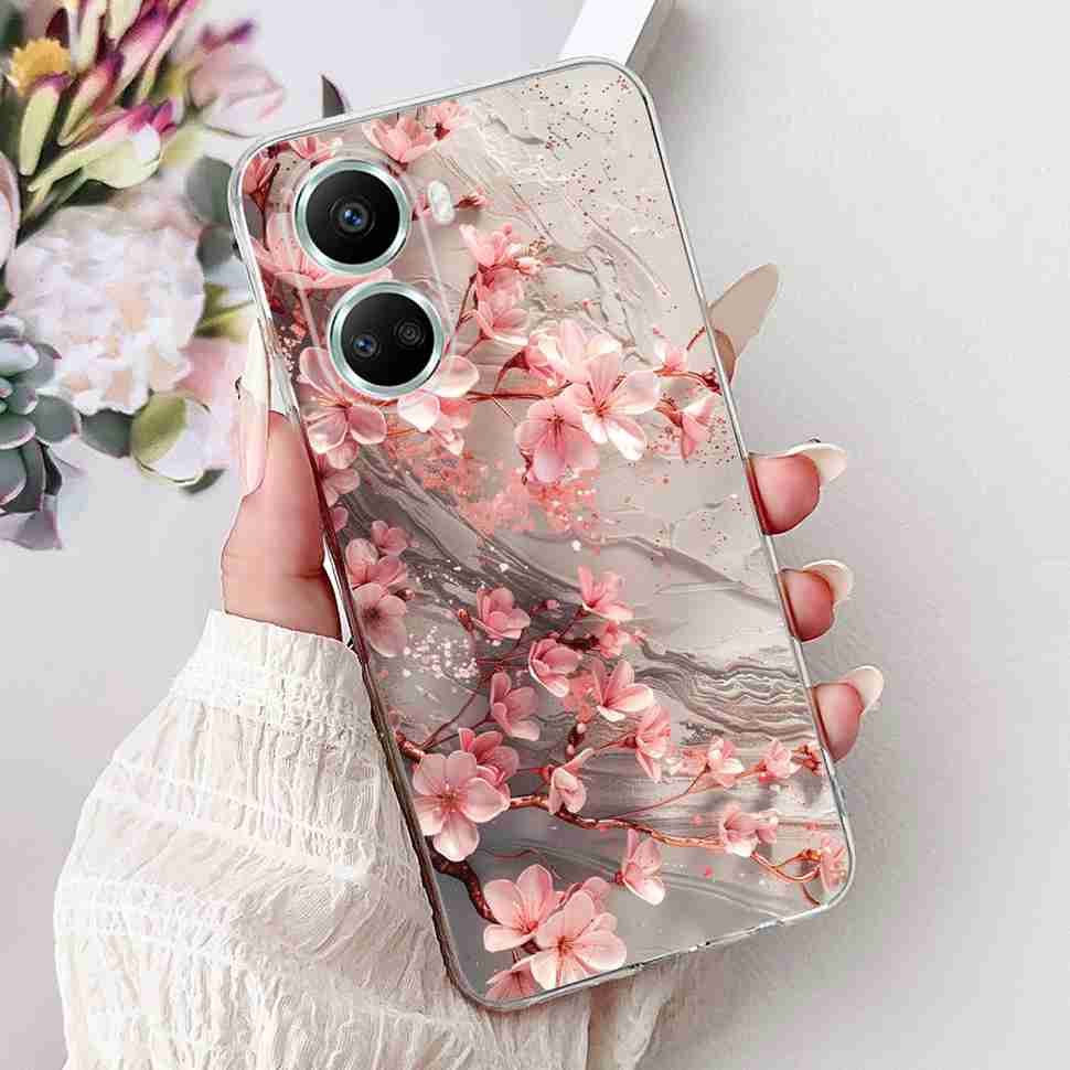 For Huawei nova 10 SE 4G Case BNE-LX1 Luxury Flower Soft Silicone TPU Cover For Huawei Nova 10SE 6.67" Butterfly Phone Casing