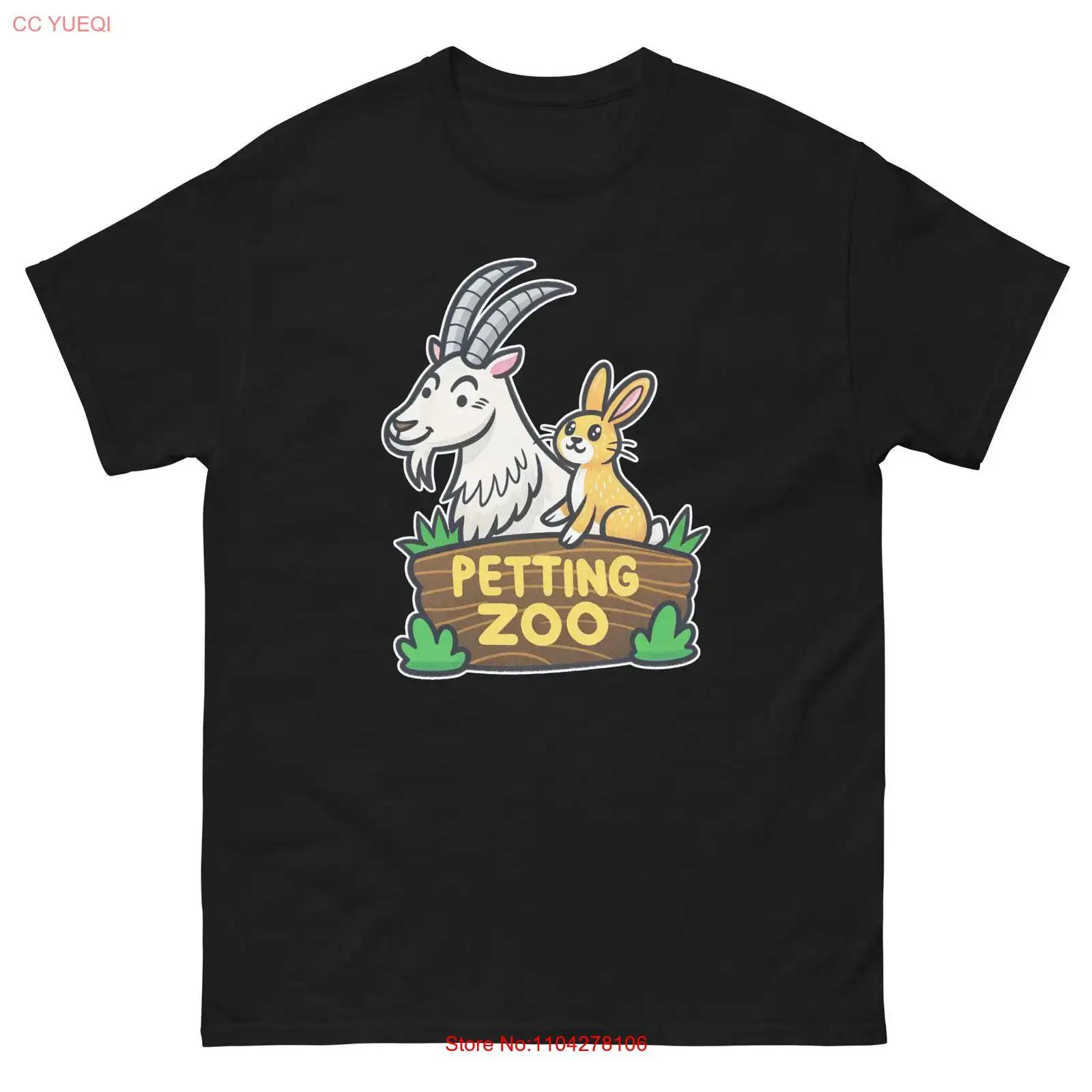 

Petting Zoo Carnival Fair Amusement Park T Shirt vintage Washed Top For Everyday Wear Breathable Slightly designer clothes 5XL різнокольоровий