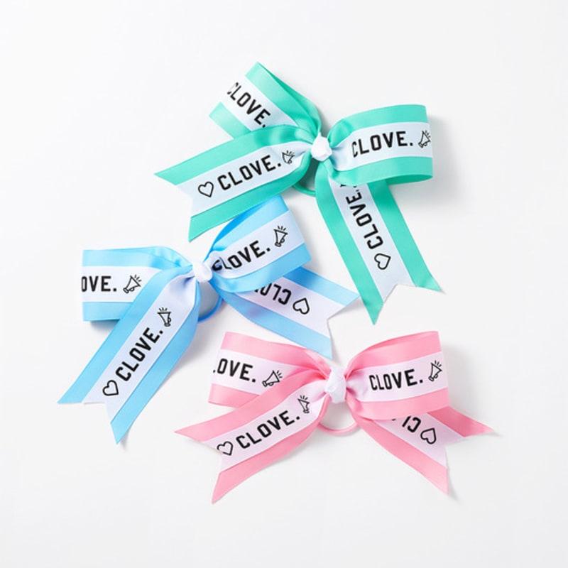 

CLOVE [24SS clove] Резинка для волос с лентой (3color) Pink