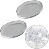 Supplies Coin box Holders Clear Capsules Containers Protective Transparent