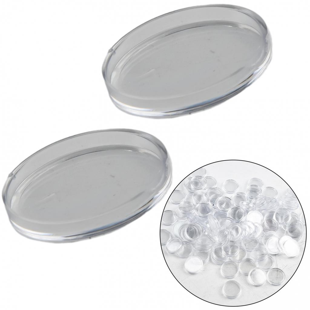 Supplies Coin box Holders Clear Capsules Containers Protective Transparent