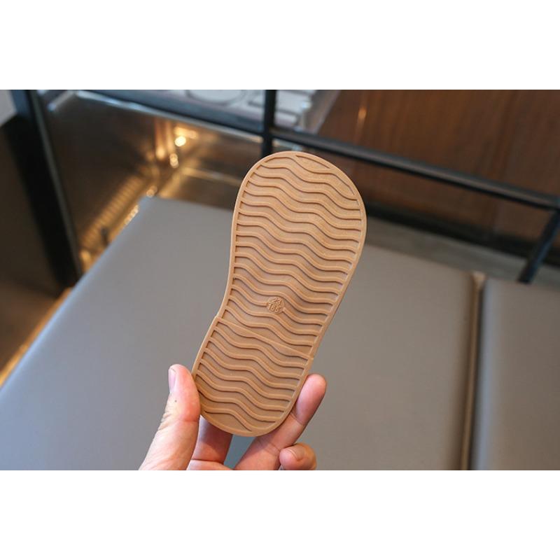 Girls’ Roman Sandals, Summer New Arrival, Children’s Princess Shoes, Closed-Toe Soft-Soled Baby Girls’ Shoes, Beach Sandals
