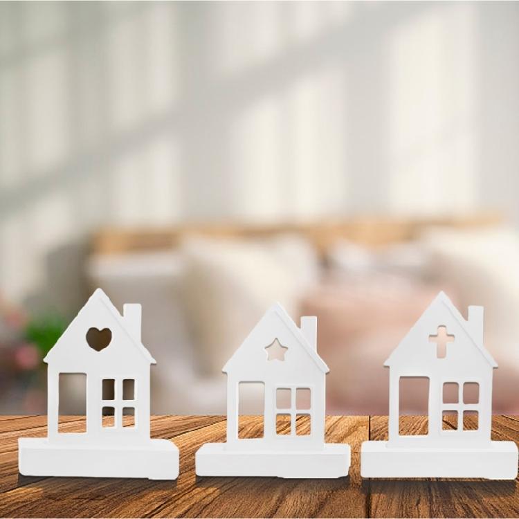 House SiIicone Molds for Gypsum Decorations Room Decorations, Baking Molds for Chocolate, Cake Fondant Decoration