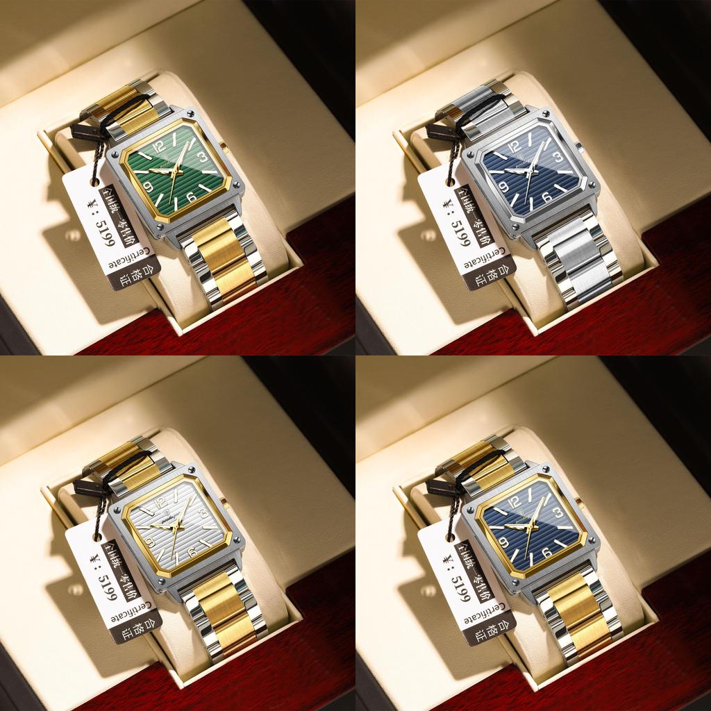 Swiss Mens Watch Waterproof Luminous Quartz With Classic Style For Business And Casual