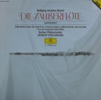 LP Record MOZART CHOR DER DEUTSCHEN OPER BER Die Zauberflote Querschnitt 418301 DEUTSCHE GRAMMO 1985 Germany Classical Used