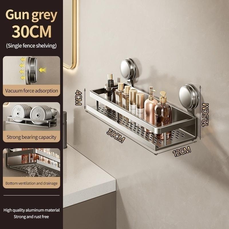 Toilet Storage Rack, Bathroom Washbasin, Toilet, Shower Room, Kitchen, Wall Mounted Non Perforated Towel Rack
