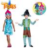 Bsrlons Children's Cosplay Magic Hair Elf Performance Costume Poppy And Branch Stage Outfit Summer)