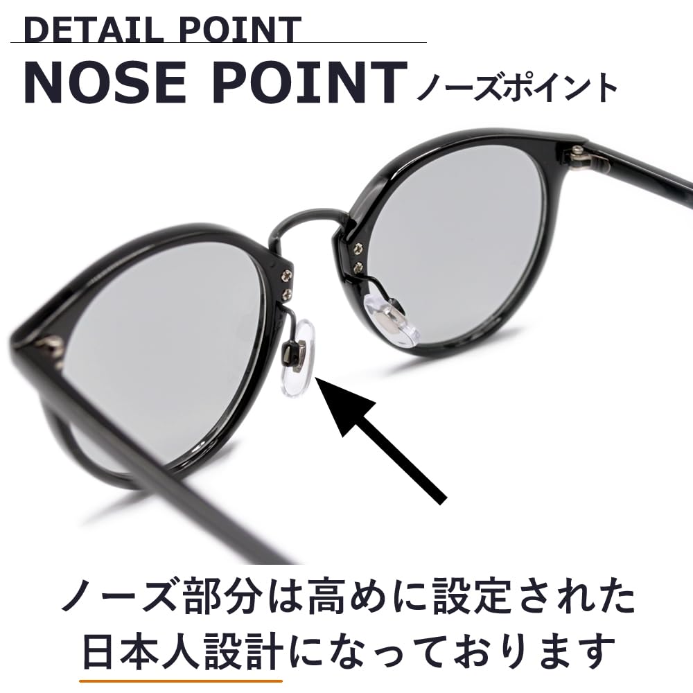 Polarized Sunglasses for Men and UV Fashion Boston Tinted Lenses [MERRY PLEASURE] Women, Protection, Glasses, Style, Round, (Lightly Colored)