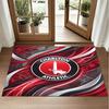 Charlton Athletic FC Design Crystal Velvet Rug Soft Decorative Mat for Bedroom Entrance