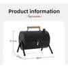 Smokeless Portable Barbecue Grill Dual Purpose Frying and Grilling Lightweight Camping Outdoor Home Stove Roaster Rack Hearth