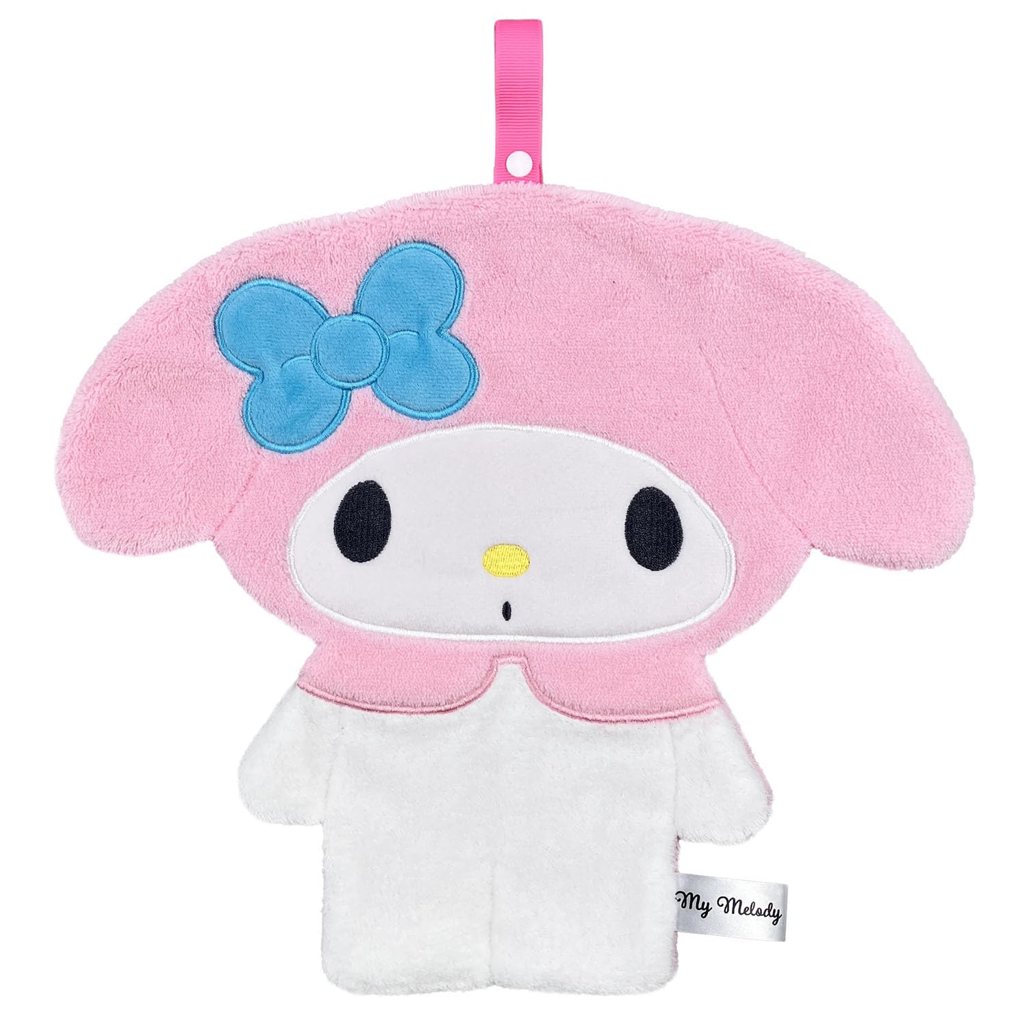 Nomura Towel Sanrio Characters My Melody Plush Hand Towel Soft and Fluffy Hand Towel - Microfiber, Absorbent, розовый