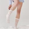 OVT-U Sheer Ribbed Knee Socks