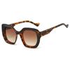 Transparent Color Matching Frame Sunglasses Ins Trendy Personalized Box Sunglasses Men And Women The Same Casual Glasses