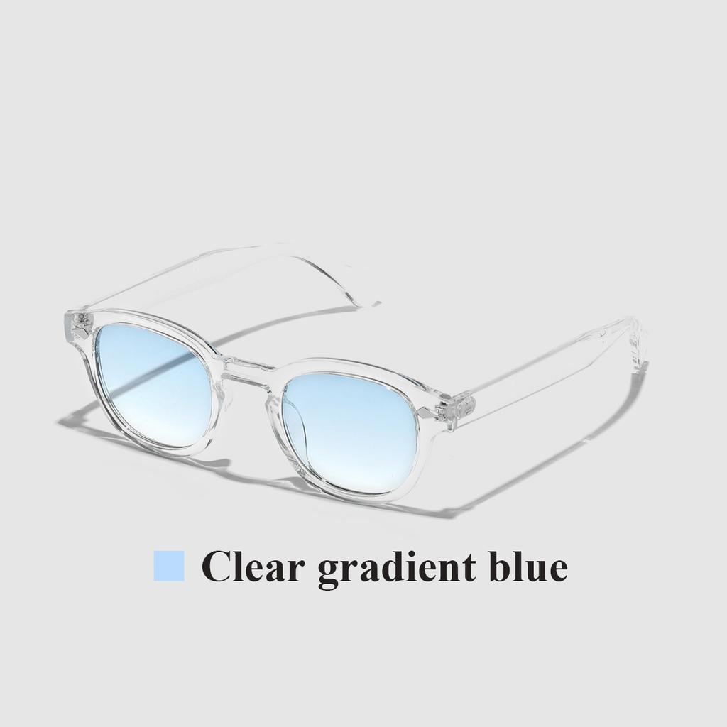 Ruiao  Retro round man and women Sunglasses Designer Famous Brand Luxury Vintage Shades Eyewear for Small Faces sun glasses