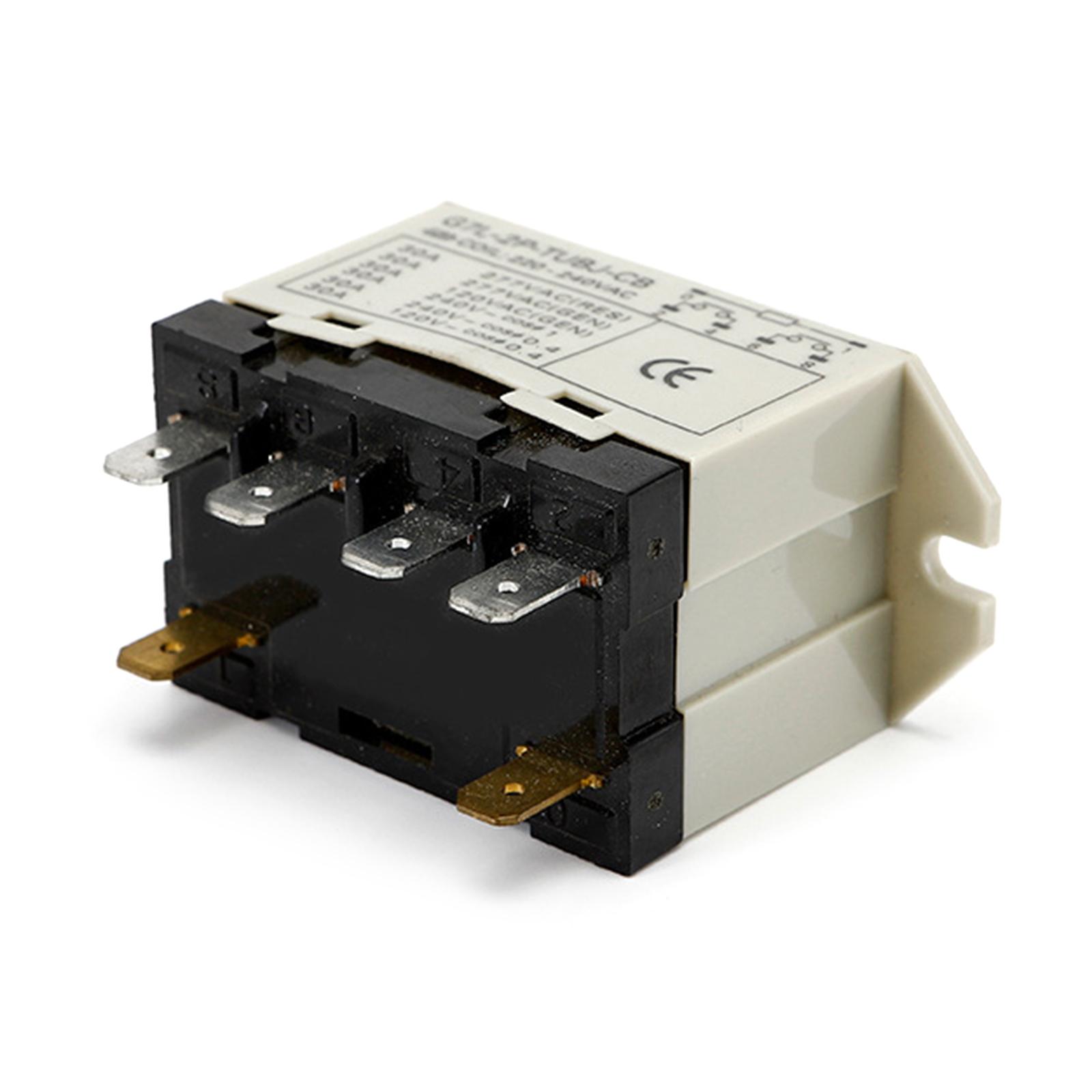 

Upgrades Relay with Test Button Quick Connect Terminals Flame Resistant for HVAC Industrial Machinery & Lighting Control 1