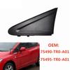 Car Window Triangle Trim Panel Window Corner Cover Right 75490-TR0-A01 Left 75495-TR3-A01 Easy to Use for  Automotives
