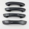 Glänzendes Schwarzes Auto Zubehör Carbon Türgriff Abdeckungen Zierleisten Paste Stil Für Volkswagen VW Golf 8 Mk8     2024