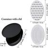 Double-sided Cheese Grater Stainless Steel Cheese Grater with Container Portable Shredder Ginger Garlic With Lid Kitchen Tool