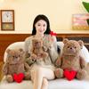 Brown Love Heart Teddy Bear Animal Stuffed Plush Toy Cartoon Gifts Children