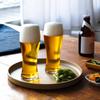 Toyo Sasaki Glass Authentic Glass Set for Enjoying Alcoholic Beer Glass Set Made In Dishwasher Gift Set In Wooden Box - Beverages Thin-Walled