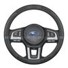 For Subaru Outback Brz Wrx Xv Ascent Forester Impreza Legacy Car Anti-Slip Leather Ultrathin Steering Wheel Cover Accessories Y12
