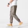 2024 Men's Plus Size Linen Japanese Style Harem Pants - Casual Chinese Lantern Joggers