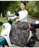Electric Car & Motorcycle Windproof Skirt: Autumn/Winter Waterproof Warm Knee Pads for Adults & Children