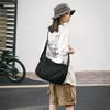 Large Capacity Tote Leisure Waterproof Simple Nylon Cloth Bag Unisex Crossbody Bag Lightweight Sports Bag Dumpling Bag