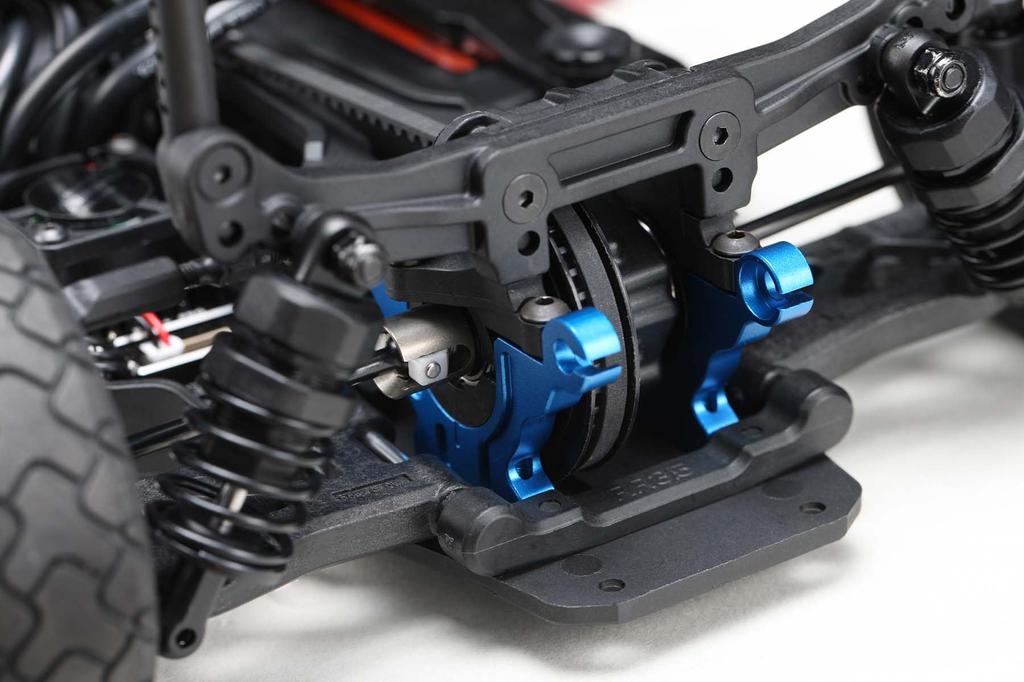 YOKOMO Aluminum Lower Bulkhead Headset (Blue, Single Set) for RS1.02.0 (RS-32ALS)