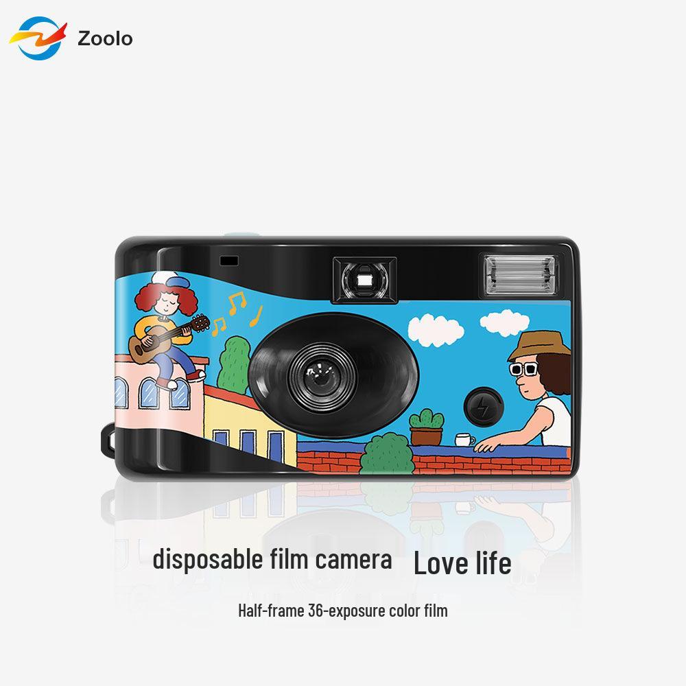 Popular Half-Frame Disposable Camera - Add Your Logo