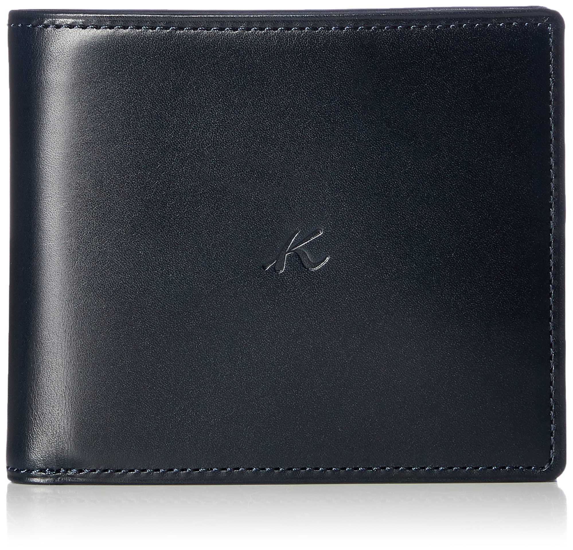 

Кошелек бифолд из телячьей кожи Kitamura (Отделение для купюр) RH0582 Мужской темно-синий [темно-синий] 10101 Свободный размер