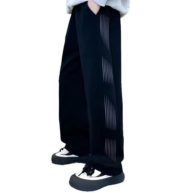 Spring Claws Kids' Wide-Leg Casual Pants 2024 - Loose, Long Sport Trousers for Spring & Autumn
