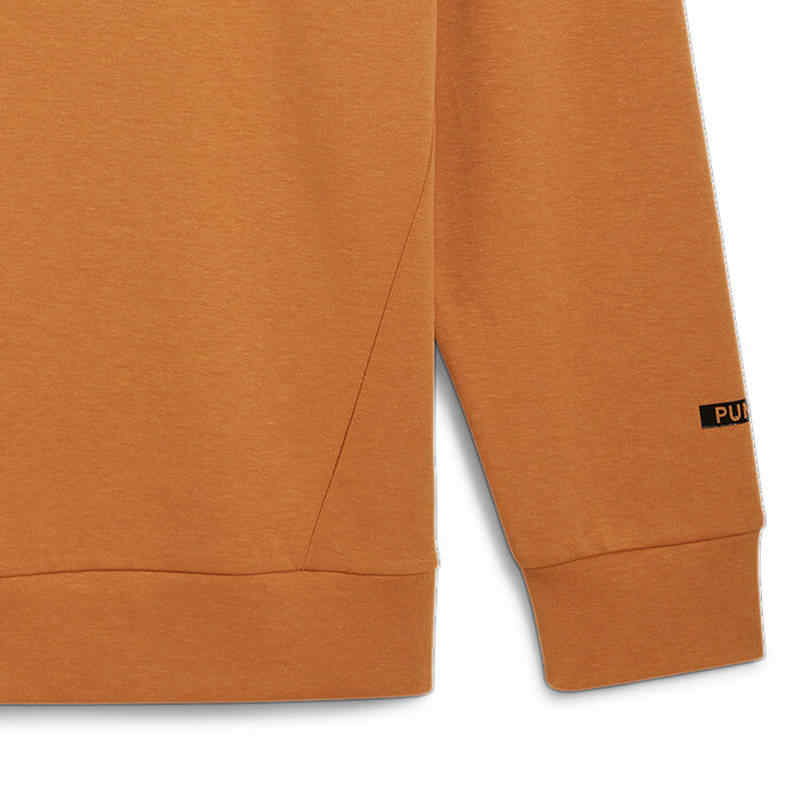 Puma Casual Sports Comfortable Versatile Simple Round Neck Sweatshirt Men tops Brown 684186-64