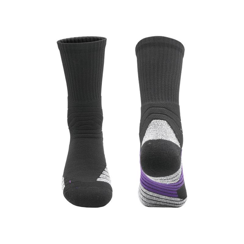 Adult Basketball Socks Actual Training Socks Children Towel Bottom Sweat Absorbing Shock Non-Slip Sports Socks Men