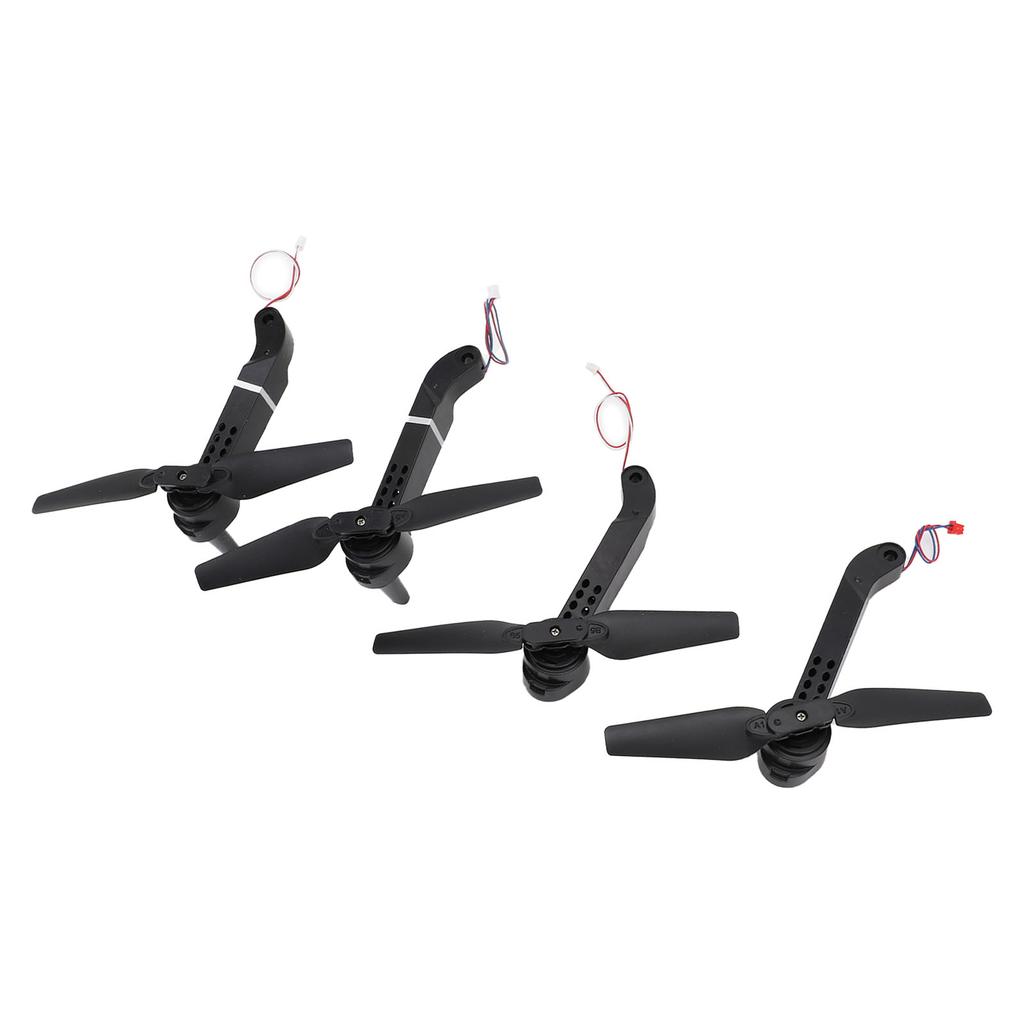 4PCS Drone Motor Arms with Propellers Plastic Drone Frame Parts Quadcopter Arm Motor Replacement
