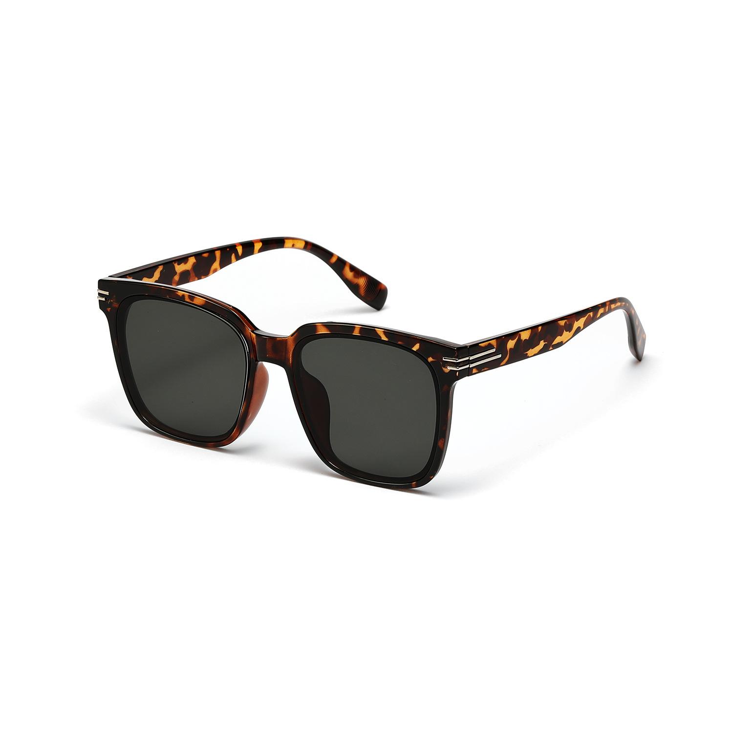 Square Glasses Frame Retro Large Frame Sunglasses Women S Big Face Trendy Sunglasses Men