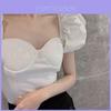 Soft Satin 3d Effect Sleeveless Off Shoulder Blouse For Women Spring 2025